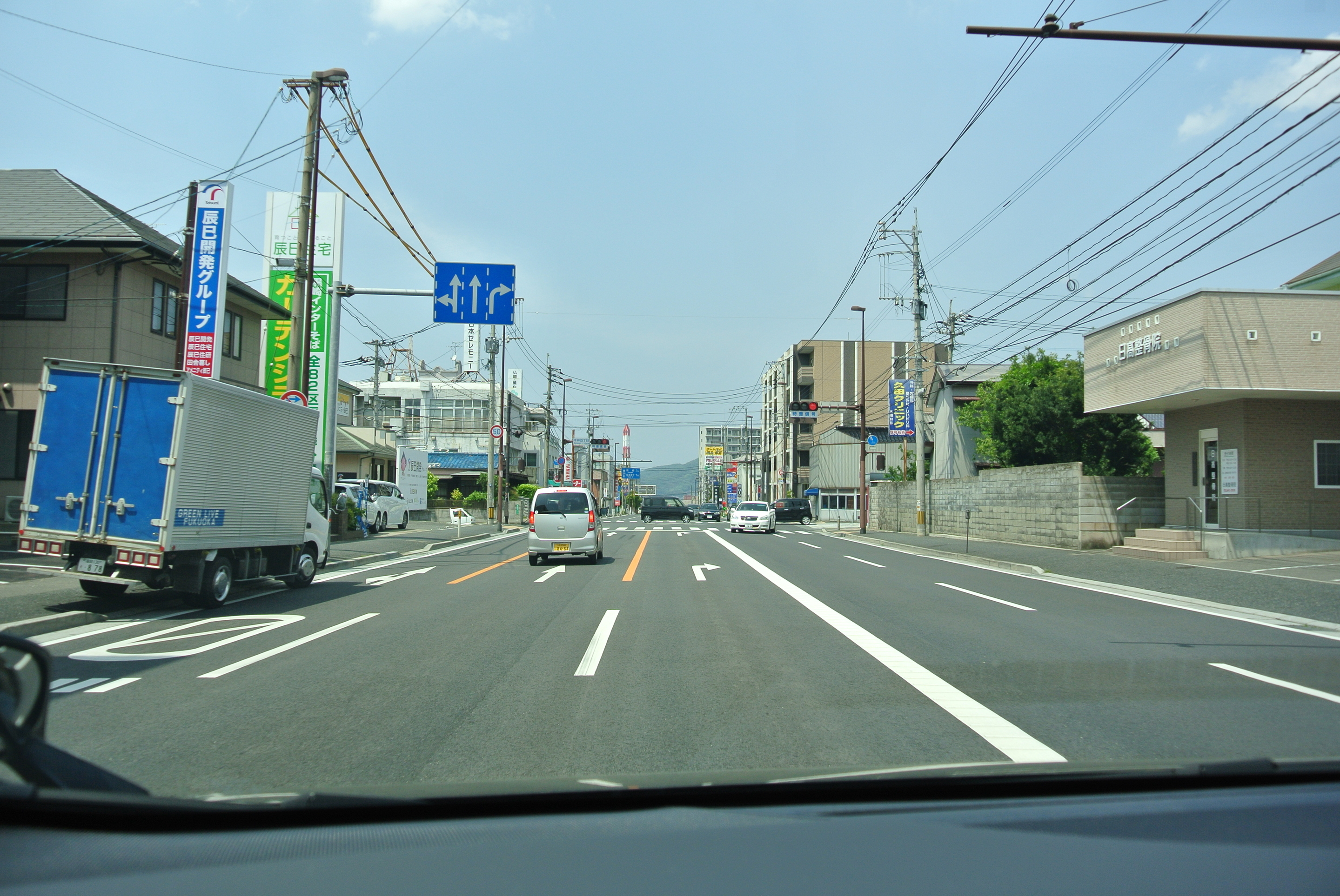 幸神４丁目の交差点