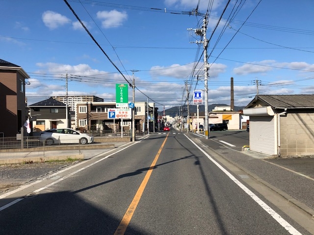 ①②③④⑤番が当院駐車場